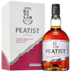 Kavalan Peatist Ex-Sherry Cask whisky (0, 7L / 57, 8%) - whiskynet