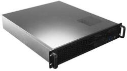 Lanberg 19" 2U ATX 520/12 fekete szerver ház (SC01-5202-12B) (SC01-5202-12B)