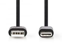 Nedis USB-A - USB-C kábel 5W 1m (CCGL60601BK10) (CCGL60601BK10)