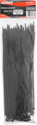 VERKE Coliere de plastic 3, 6x250mm negre 100buc 66450 (V86304)