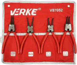 VERKE Clește pentru seger 200mm set 4 buc 66535 (V87052) Cleste