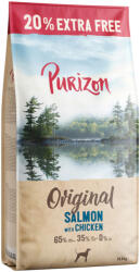 Purizon 12 + 2, 4 kg ingyen! 14, 4 kg Purizon Adult - Lazac & csirke