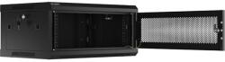 Lanberg 19" 4U 600x450 felete rack szekrény (WF01-6404-23B) (WF01-6404-23B)