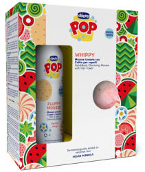 Chicco Hair and Body Foam POP Vanilla Fluffy 200ml Hajtörölközővel