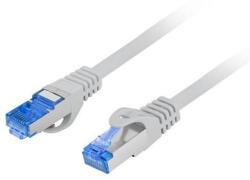 Lanberg Patch cord Cat. 6A S/FTP LSZH CCA 0, 5 m, Gri (PCF6A-10CC-0050-S)