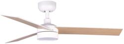 Faro Barcelona FARO 34295WT1S - LED mennyezeti ventilátor RUDDER S 18W/230V CCT átm. 106 cm bézs/fehér WT + DO 34295WT1S-D (FA34295WT1S)