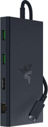 Razer Docking Station Razer 11-Port USB-C, 85 W, 4K 60Hz, Jack 3.5mm, HDMI, Gigabit Ethernet (Negru) (RC21-02250100-R3M1)