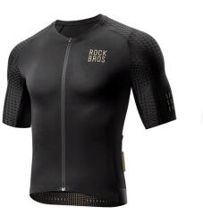 Rockbros YDDX011 Diamond rövid ujjú kerékpáros mez XXS méret - fekete