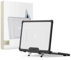 Tech-Protect SmartShell Pro tok Macbook Pro 14 M1 / M2 / M3 / M4 / M5 2021-2025-höz - fekete és átlátszó