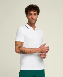 Wilson Tricou pentru bărbați M Team Seamless Polo 2.0 Bright White XXL