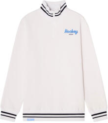 CCM Stripe 1/4 Zip White Férfi-melegítőfelső L