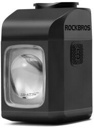 ROCKBROS M8 1600lm első kerékpárlámpa távirányítóval, 10m-es újratölthető akkumulátorral, 4000 mAh-val - fekete