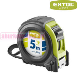 Extol mérőszalag gumírozott házzal, stoppos 5 m × 19 mm (3145)