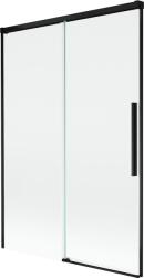 Mexen Rox 2-szárnyas, toló kádparaván 120 x 150 cm, átlátszó, fekete - 8C9-120-001-70-00