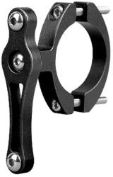 Spyral kulacstartó adapter-konzol kormányra, nyeregcsőre, vázcsőre fekete