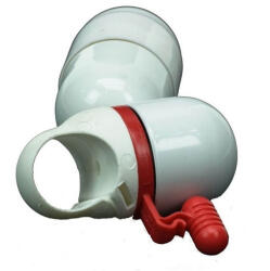 Zoggie 34 mm-es csengõ, fehér-piros