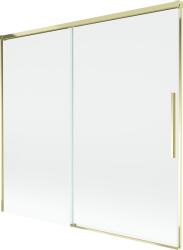Mexen Rox 2-szárnyú, eltolható fürdőkádparaván 170 x 150 cm, átlátszó, aranyszínű - 8C9-170-001-50-00