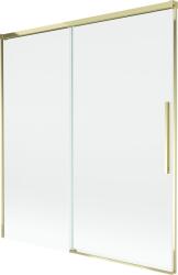 Mexen Rox 2-szárnyú, toló fürdőkádparaván 150 x 150 cm, átlátszó, arany - 8C9-150-001-50-00