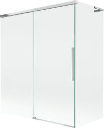 Mexen Rox L 2-szárnyú toló kádparaván, 140 + 70 x 150 cm, átlátszó, króm - 8C9L-140-070-01-00