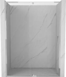 Mexen Exo 130 cm-es, átlátszó, króm zuhanyajtó - 819-130-000-01-00