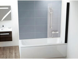 RAVAK CVS1 80 jobb kádparaván fekete + transparent 7QR40300Z1 (7QR40300Z1)