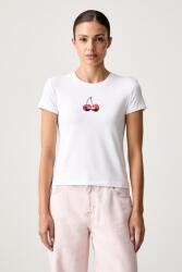 HUGO Blue tricou pentru femei din bumbac cu elastan 90's Tee_B_1 9BY2-TSDZWR_00X (50572624)