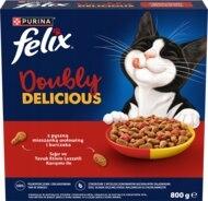 FELIX Purina Felix Doubly Delicious teljes értékű szárazeledel felnőtt macskák számára