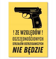 SteelPoster Fém poszter Figyelmeztető nyilak Tábla ajándék Nyilasnak 30x42 cm (plakat dekoracyjny, metalowa tablica, szyld)