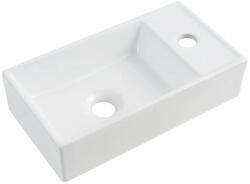MOFÉM EVO kerámia mosdó MINI 41x22x10cm, szekrényre tehető (B4616028220S)