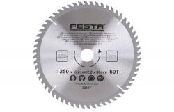 FESTA Fűrészlap 250 x 30 mm 60 fogú Tct 22337
