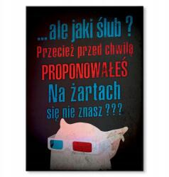 SteelPoster Fém poszter Esküvőre ajánlott Tábla 30 x 42 cm +ajándék (plakat dekoracyjny, metalowa tablica, szyld)