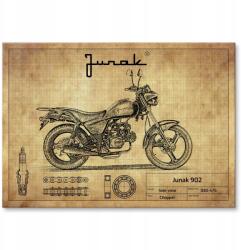 SteelPoster Fém poszter Junak 902 Tábla 30 x 42 cm +ajándék (plakat dekoracyjny, metalowa tablica, szyld)