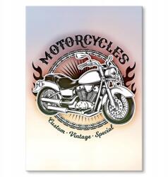 SteelPoster Fém poszter vintage motorcycles Tábla Tepsi 42 x 59, 4 cm +ajándék (plakat dekoracyjny, metalowa tablica, szyld)