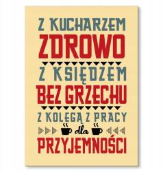 SteelPoster Fém poszter az élvezetért Tábla 30 x 42 cm +ajándék (plakat dekoracyjny, metalowa tablica, szyld)