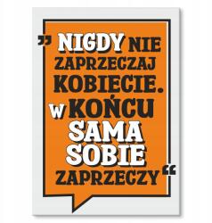 SteelPoster Fém poszter soha nem Tábla Tepsi 30 x 42 cm +ajándék (plakat dekoracyjny, metalowa tablica, szyld)