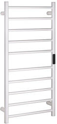 Bemeta Laderra elektromos törölközőszárító radiátor 450x960 mm digitális termosztáttal, fehér 704151044 (704151044)