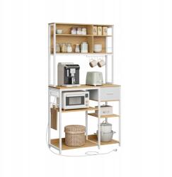  Konyhai polc 40x100x180, 4 cm barna, 4KONTAKT, Polcok És Fiók (KKS027Y02)