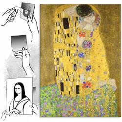  Fémfestmény reprodukció Klimt Vermeer Turner L