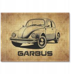 SteelPoster Fém poszter Volkswagen Bogár Tábla Tepsi 22 x 31 cm +ajándék (plakat dekoracyjny, metalowa tablica, szyld)