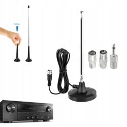  Univerzális Szobai Antenna Fm Dab Teleszkópos Rádió Jelerősítéshez (ZETAU02250977)