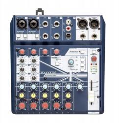 Soundcraft Notepad8FX Analóg audio keverő Usb Lexicon effektek 8 csatorna (MSCO57)