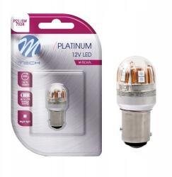 m-tech Izzó P21/5W Led Canbus 12/24V Piros Dióda