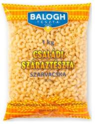 Balogh Tészta Családi Tészta Szarvacska 1KG (1008504)