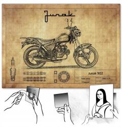SteelPoster Fém poszter Harley Junak Varadero Benelli S (plakat dekoracyjny, metalowa tablica, szyld)