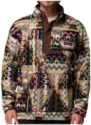 Columbia Мъжки поларен пуловер Columbia Helvetia II Printed Half Snap Fleece Fleece jumper - Black Geomix (005-6144-1813)