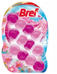 Bref WC illatosító gél 3 x 42 g Brillant Blokk Bref Spring Rain (C56663_54000313) - tintasziget