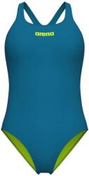 arena Дамски бански костюм Arena Women's Team Swimsuit Swim Pro Solid Swimsuit - Blue Cosmo / Artic Lime - размер 44 (EU) (150-4079-1418)