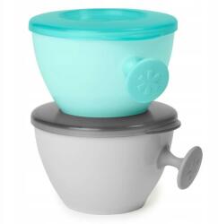 Skip Hop Easy-Grab Grey/Soft Teal tálkészlet (0816523028557)
