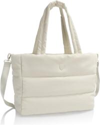 HEYS Puffer Travel Tote Off White (HEYS-30137-0016-00)