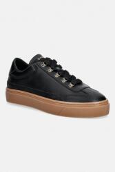 Furla bőr sportcipő Enjoy Lace-Up Sneaker - fekete Női 41